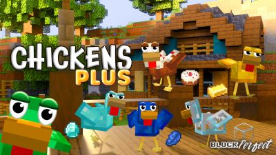 Chickens Plus on the Minecraft Marketplace by Block Perfect Studios