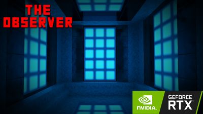 The Observer RTX on the Minecraft Marketplace by Nvidia