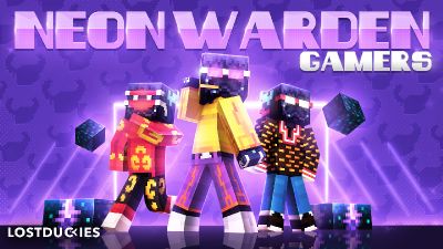 Neon Warden Gamers on the Minecraft Marketplace by Lostduckies