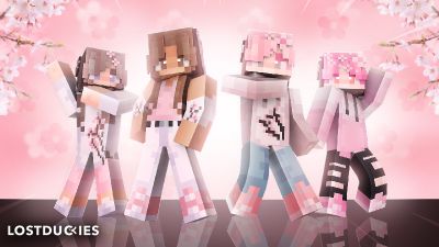 Cherry Blossom Teens on the Minecraft Marketplace by Lostduckies