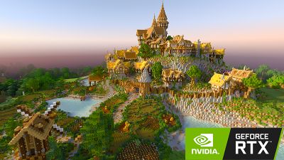 Medieval RTX on the Minecraft Marketplace by Nvidia