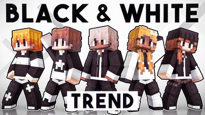 Black and White Trend on the Minecraft Marketplace by Radium Studio