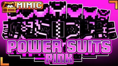Power Suits Pink on the Minecraft Marketplace by Mimic