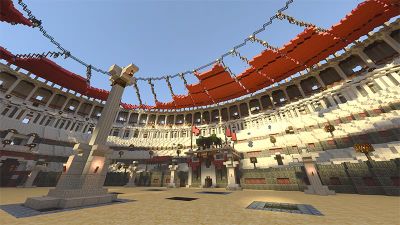 Colosseum RTX on the Minecraft Marketplace by Nvidia