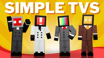 Simple TVs on the Minecraft Marketplace by Box Build