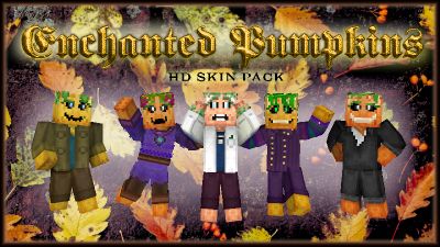 Enchanted Pumpkins HD Skinpack on the Minecraft Marketplace by HearttCore Creations