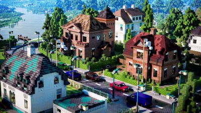 The Neighbourhood on the Minecraft Marketplace by CrackedCubes