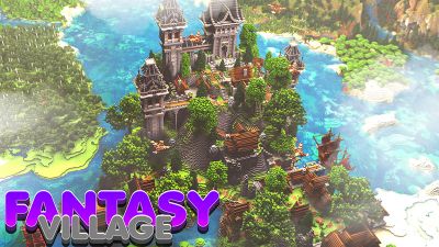 Fantasy Village on the Minecraft Marketplace by Eco Studios